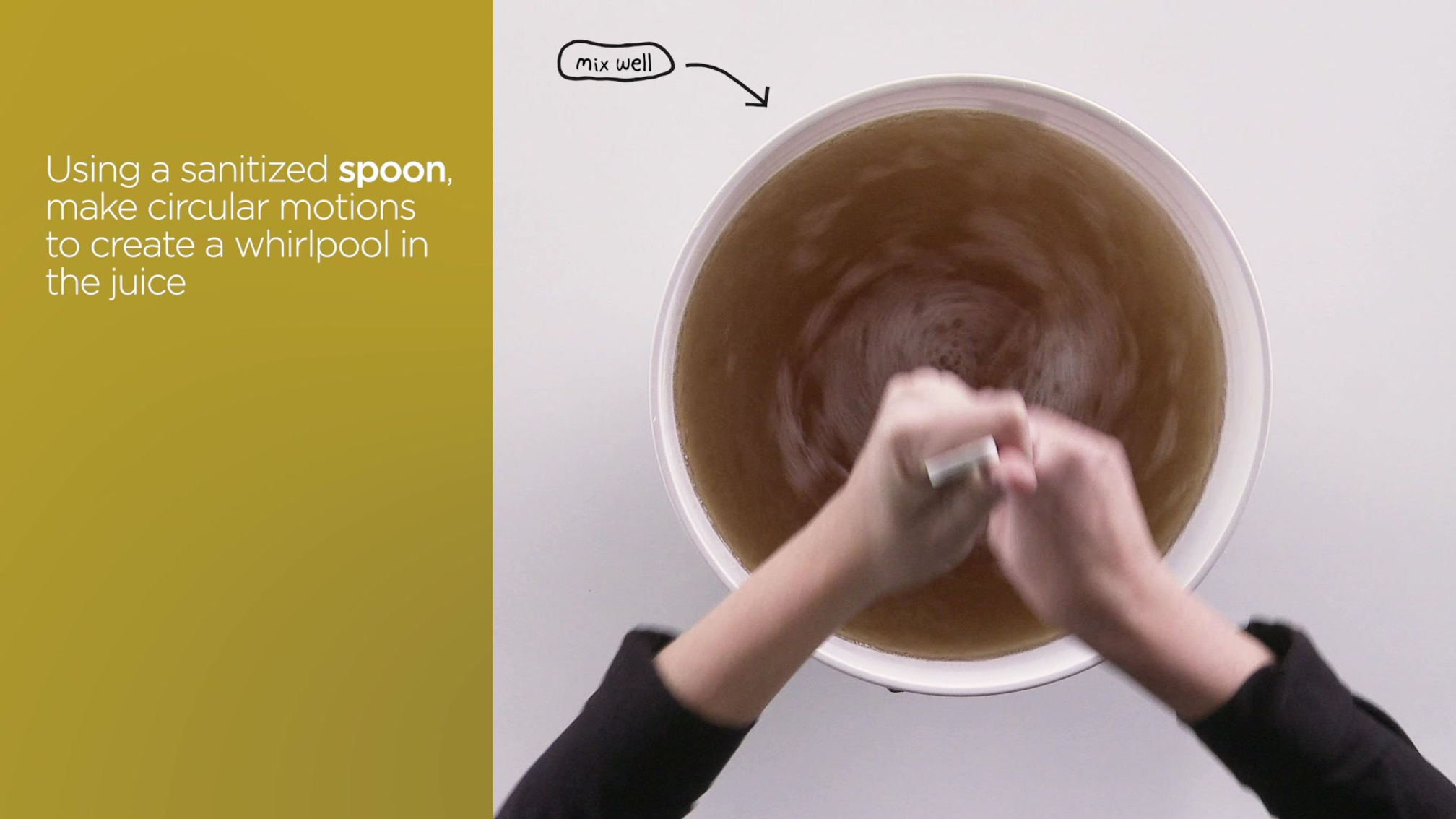 How To Stir Your Wine